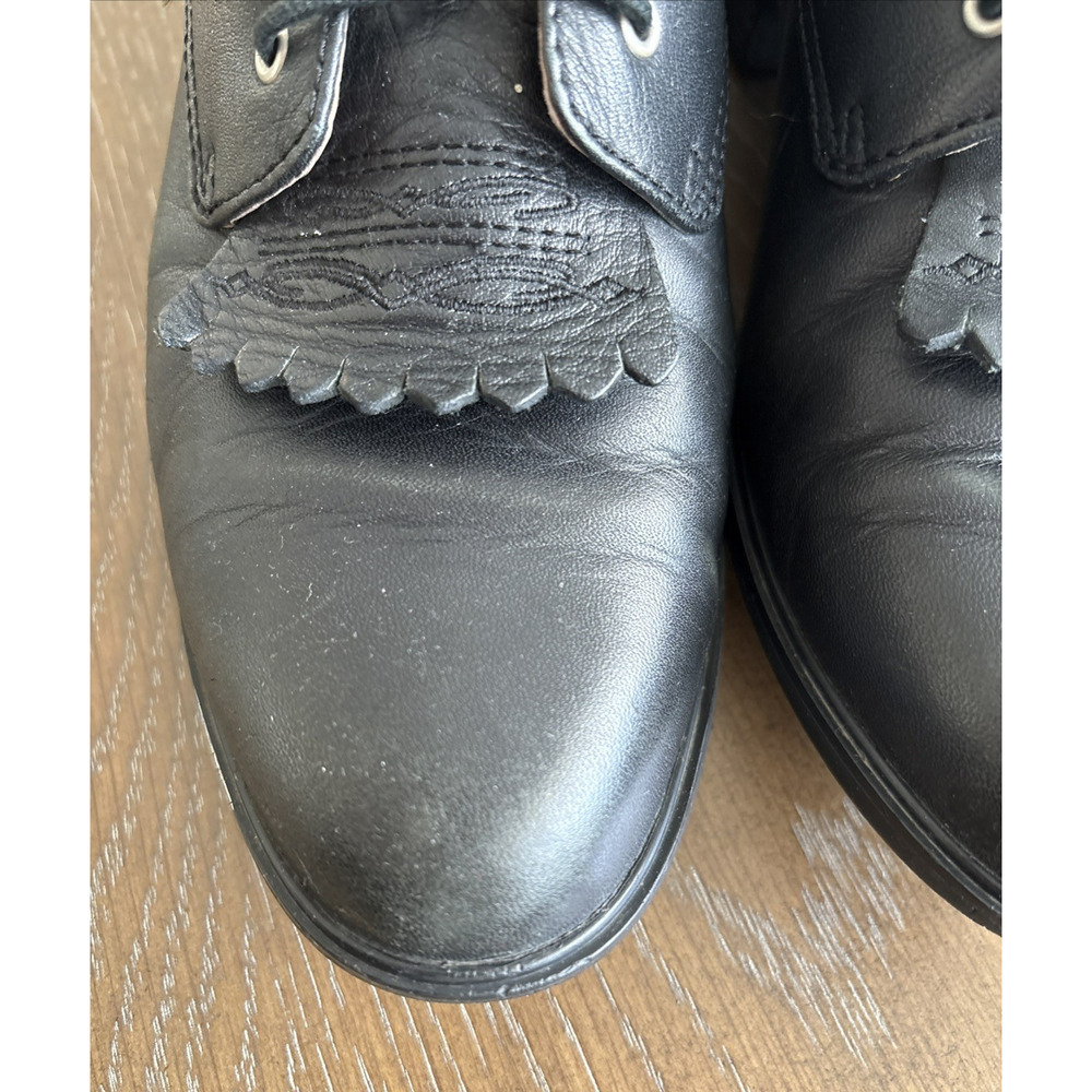 Ariat Josie Leather Lace Up Paddock Boot Kiltie Equestrian Barn Core Western| 8B - Picture 9 of 12